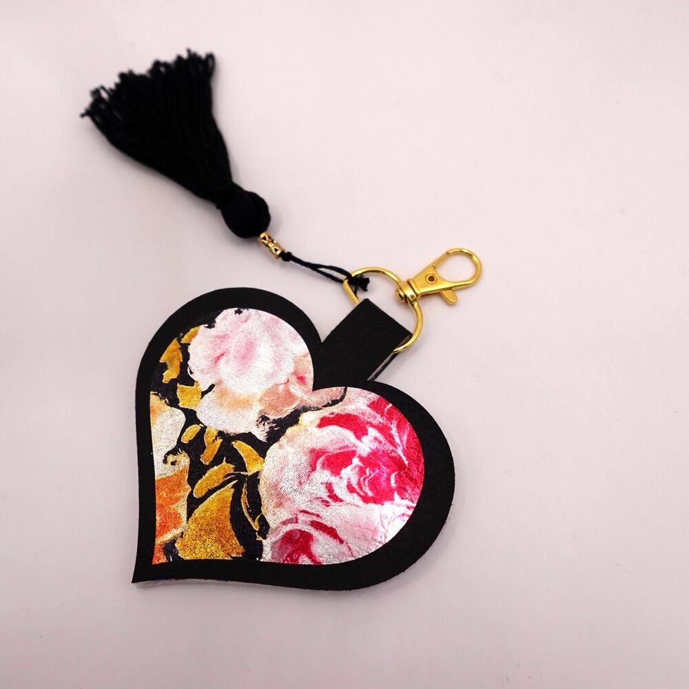 new HEArt purse charm / keychain